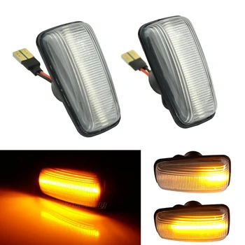 

2pcs Led Dynamic Turn Signal Side Marker Light Sequential Blinker Lamp For Citroen Berlingo Jumpy Saxo Xantia Break XM Coupe ZX