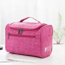 

Useful Makeup Organizer Double Zipper Wide Usage Lady Accessories Washing Cosmetic Toiletry Bag Beauty Case Toiletry Bag