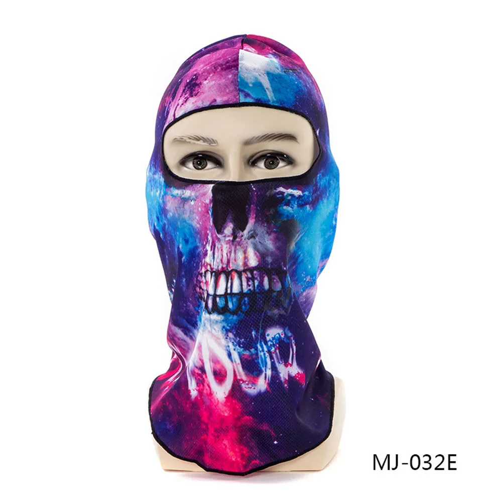 New Explosive Ninja Mask Riding men and women Riding windproof and dustproof print Mask Anti-Fear Mask Mask Sand Turban