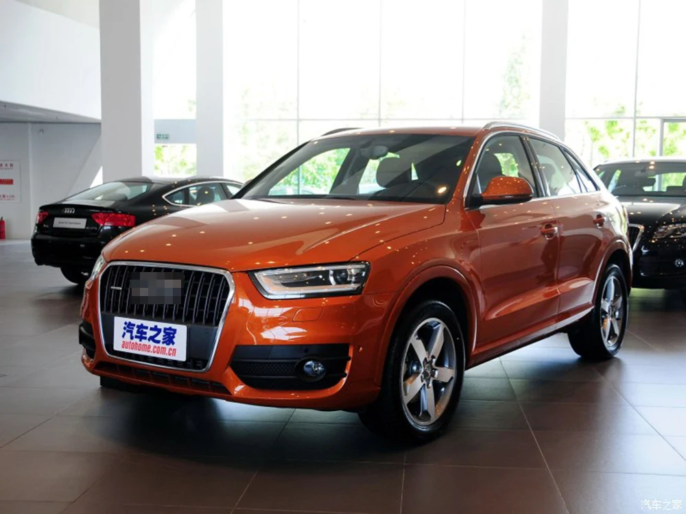 Для Audi Q3 2010 2011 2012 2013 налобный фонарь, крышка для автомобильных фар, сменный Прозрачный передний авто чехол