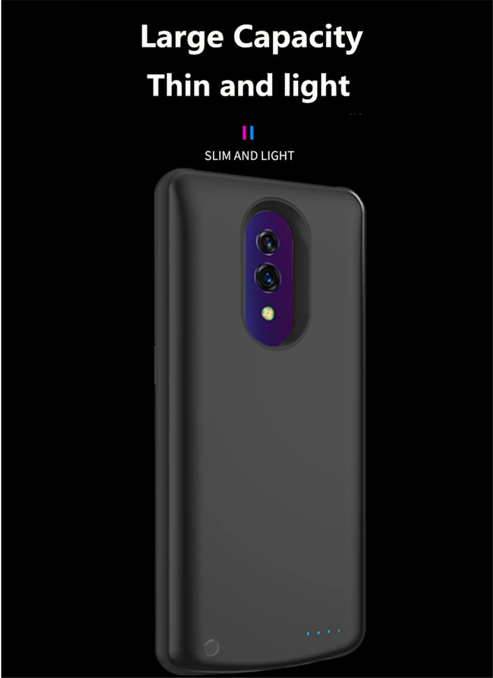 6500 мАч батарея зарядное устройство чехол для OPPO K3 батарея Ультра тонкий портативный Банк Питания Пакет зарядки чехол