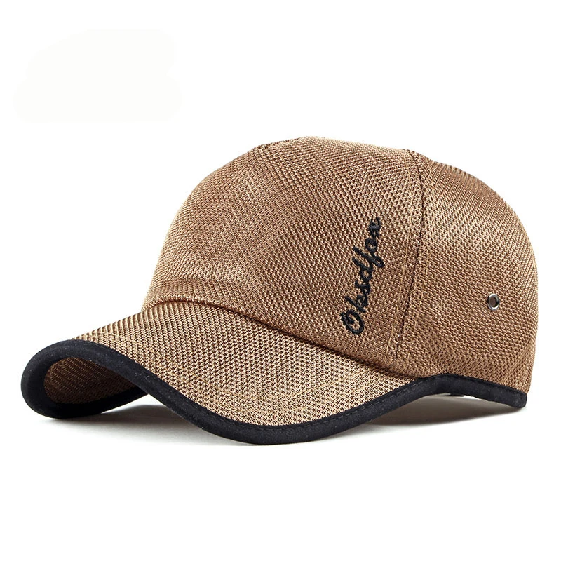 

Korean Hollow Mesh Baseball Cap Women's Off Shelf Beach Baseball Cap Men's Outdoor Sports Breathable Sunshade Boina Adjustable