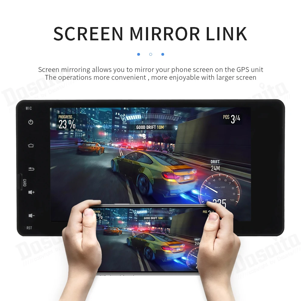 Best Android 9.0 2 din Car Radio Player for Mitsubishi Outlander Lancer EX ASX 2014 2015 with 7" HD Touch Screen Octa Core 32GB ROM 9