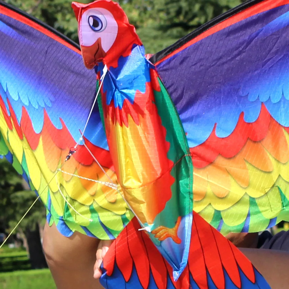 3D Papageien Drachen Kinder im Freien spielen Spaß Drachen Papageien H4J5 