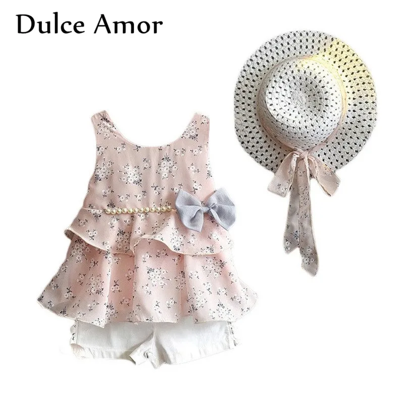 Комплект одежды для девочек Dulce Amor новинка 2019 года Летнее Детское платье сарафан