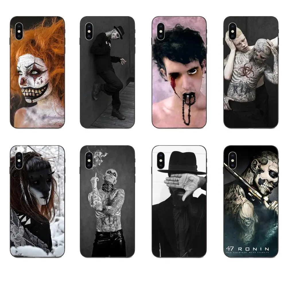 Rick Genest Zombie Boy Pop Panda Tiger для Galaxy A10S A20S A2 Core A30S A40S A50S A70S A90 5G M10 M30S M40 Note 10 Plus | Мобильные