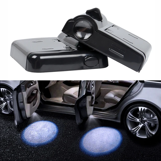US $8.09 LED Car Door Light Courtesy Step Welcome Logo Projector For vw polo sedan t5 golf 3 4 5 6 7 passat 
