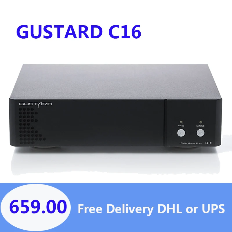

GUSTARD C16 10M Clock Audio Clock OCXO with H16 U16 X16 Set