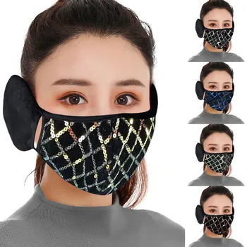 

1pc Face Mask For Adults Mondkapjes Mascarillas Protection Mouth Ear Winter Masks Keep Warm Masque Mondmasker En Tissu Lavable