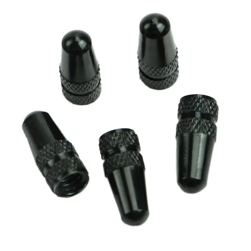 5Pcs Bicycle MTB Presta Wheel Rim Tyre Stem Air Valve Cap Dust Cover