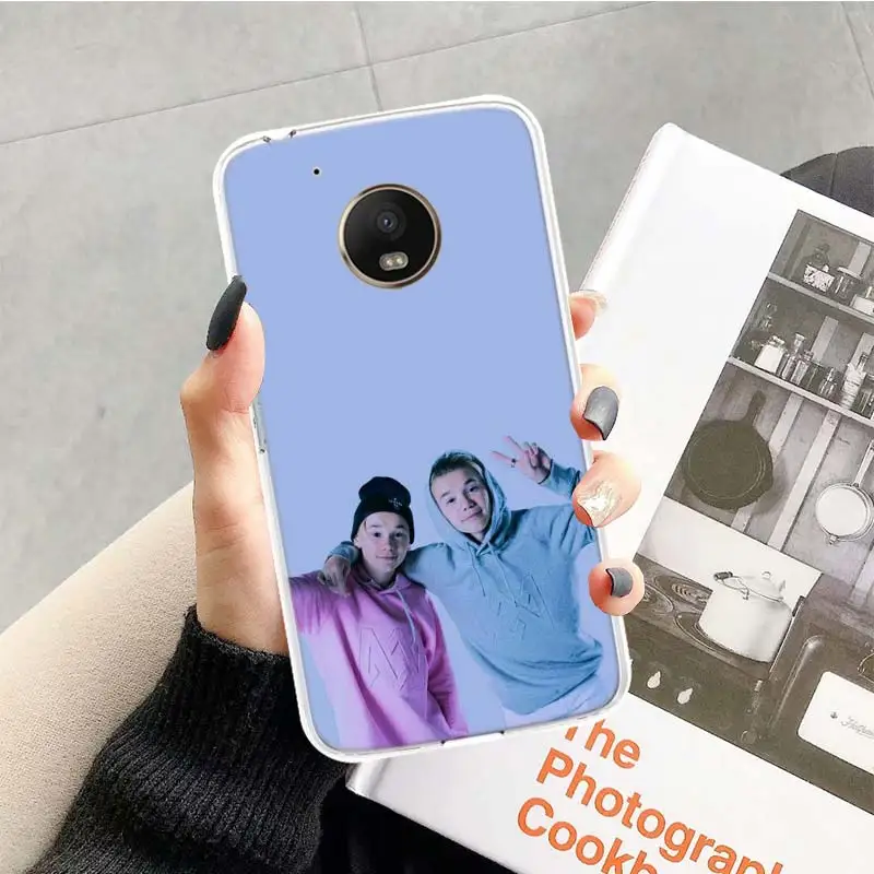 Чехол с изображением норвежских близнецов маркуса и мартинуса для Motorola Moto G7 G6 G5S G5 E4 Plus G4 E5 Play X4 power tpu с рисунком на заказ - Цвет: TR139-7