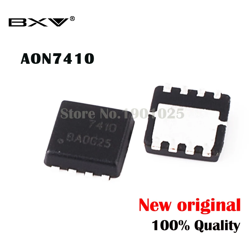 20pcs AON7410 AO7410 7410 QFN-8 MOSFET новый оригинальный | Электронные компоненты и