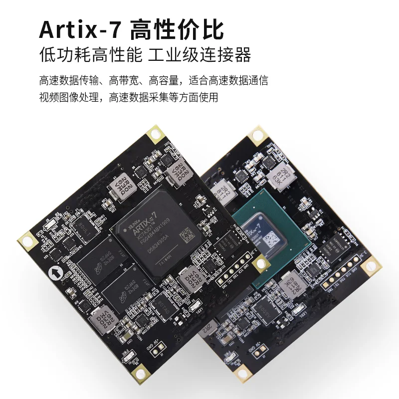 US $148.00 Black and Golden Development of A7 Core Board Artix7 200T100T35T Industrial Ac7a035 Ac7a200 for Alinx Shanxi FPGA
