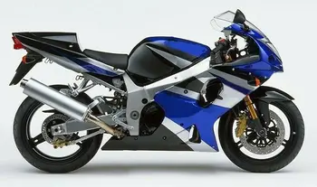 

GSXR 1000 Black Blue Silver Complete Injection Fairing for 2000-2002 Suzuki GS-XR GSX-R 1000 2001