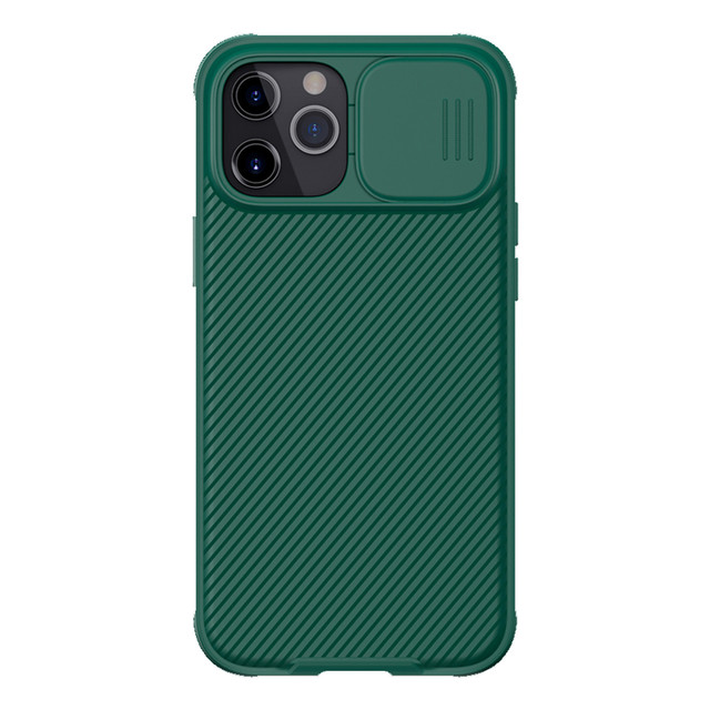 Case Cover For iPhone 12 Pro 6.1" Fashion TPU Ultra thin Back Shockproof Protector Shell With Slide Camera Cover O18