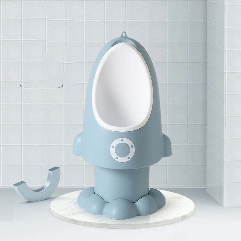 MOTOHOOD Cartoon Baby Boy Potty Toilet Training Children Stand Urinal Boys Infant Toddler Wall-Mounted Training Potty Toilet 3