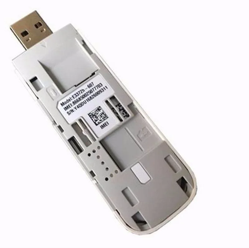 Разблокированный huawei E3372 E3372h-607+ двойная антенна 4 аппарат не привязан к оператору сотовой связи 150 Мбит/с USB модем USB Dongle Поддержка всех диапазонов с CRC9 антенна