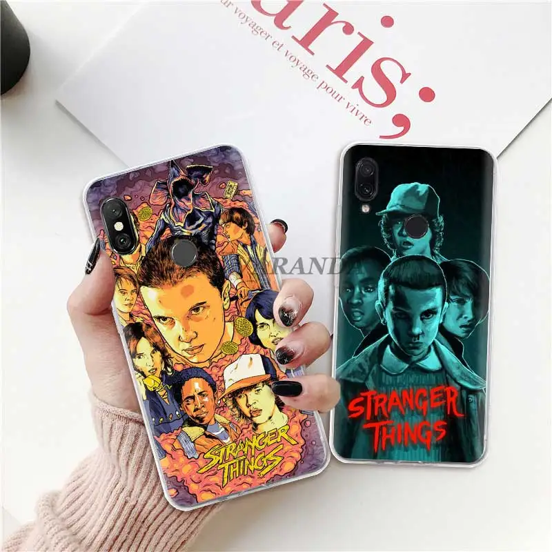 Чехол с принтом из сериала "очень странные дела" для Xiao mi Red mi K20 Note 8T 8 Pro 7 6 7S 8A 7A 6A Pro mi A2 5X Coque силиконовый чехол для телефона