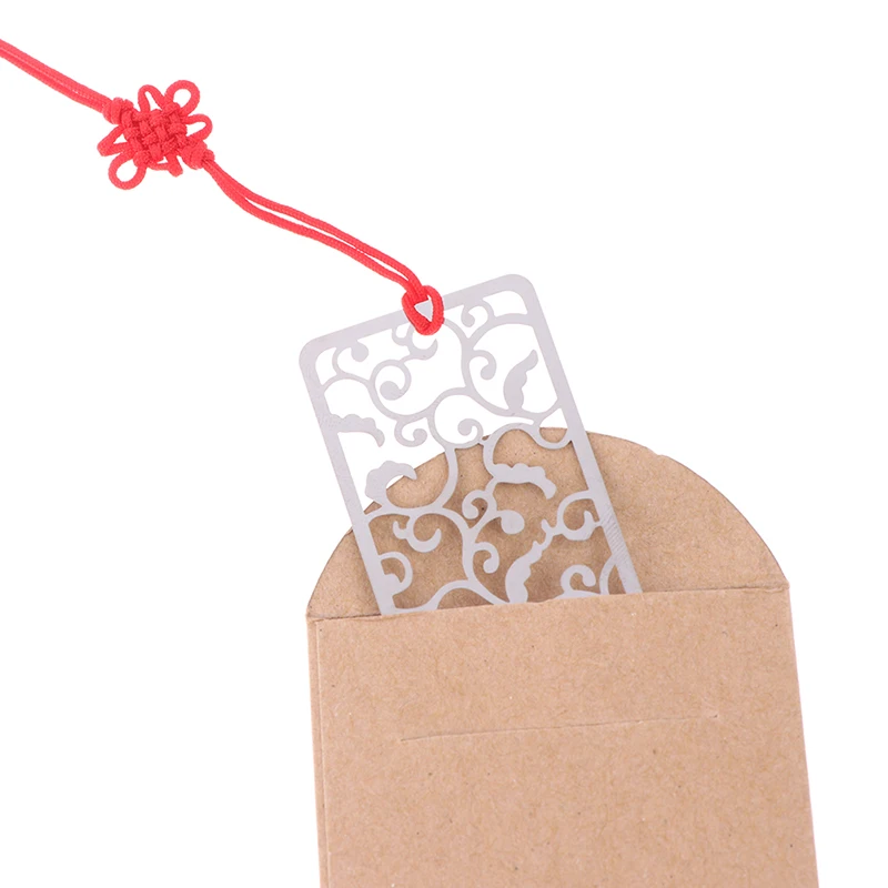 1 шт. креативные Цветочные Полые закладки металлические канцелярские подарки| |