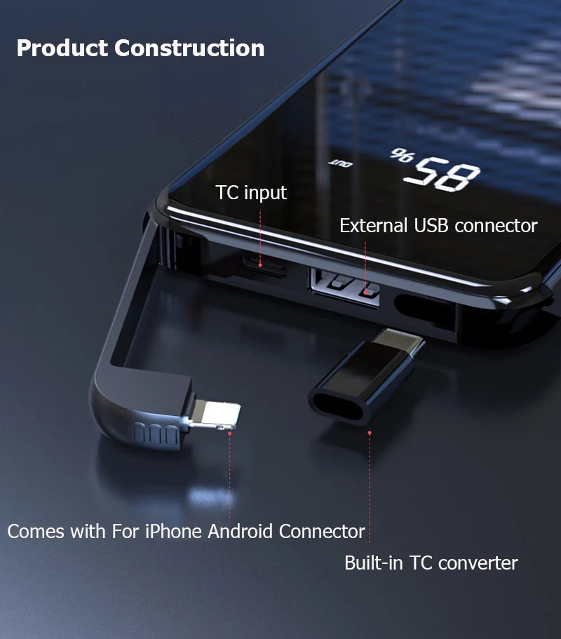 Qi Беспроводное зарядное устройство для iPhone 11 Pro XS Max XR 8 Plus Быстрая Зарядка батарея дисплей для samsung Galaxy S8 S9 S10 huawei xiaomi