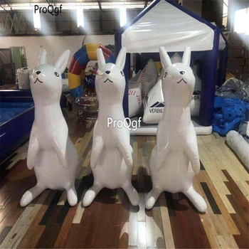 

Prodgf 1Pcs A Set outdoor decoration inflatable rabbit