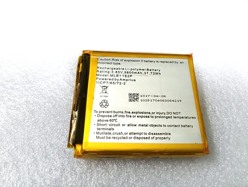 

Westrock оригинальный аккумулятор 9800 мАч MLB1 1S2P