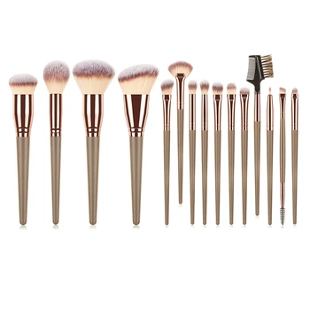 

1 Set Soft Hair Makeup Brushes Sets Professional Highlighter Eye Powder Foundation Eye Shadow for Face Makeup