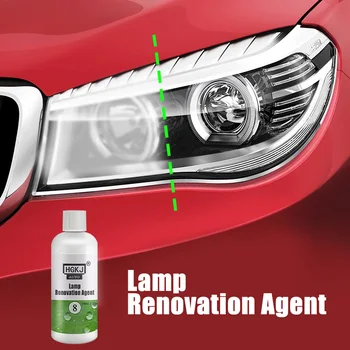 

HGKJ Car Headlight Repair Renovation Tool Lamp Polishing Agent Cleaning Sandpaper Kit Universal Automotive Headlight Restoration