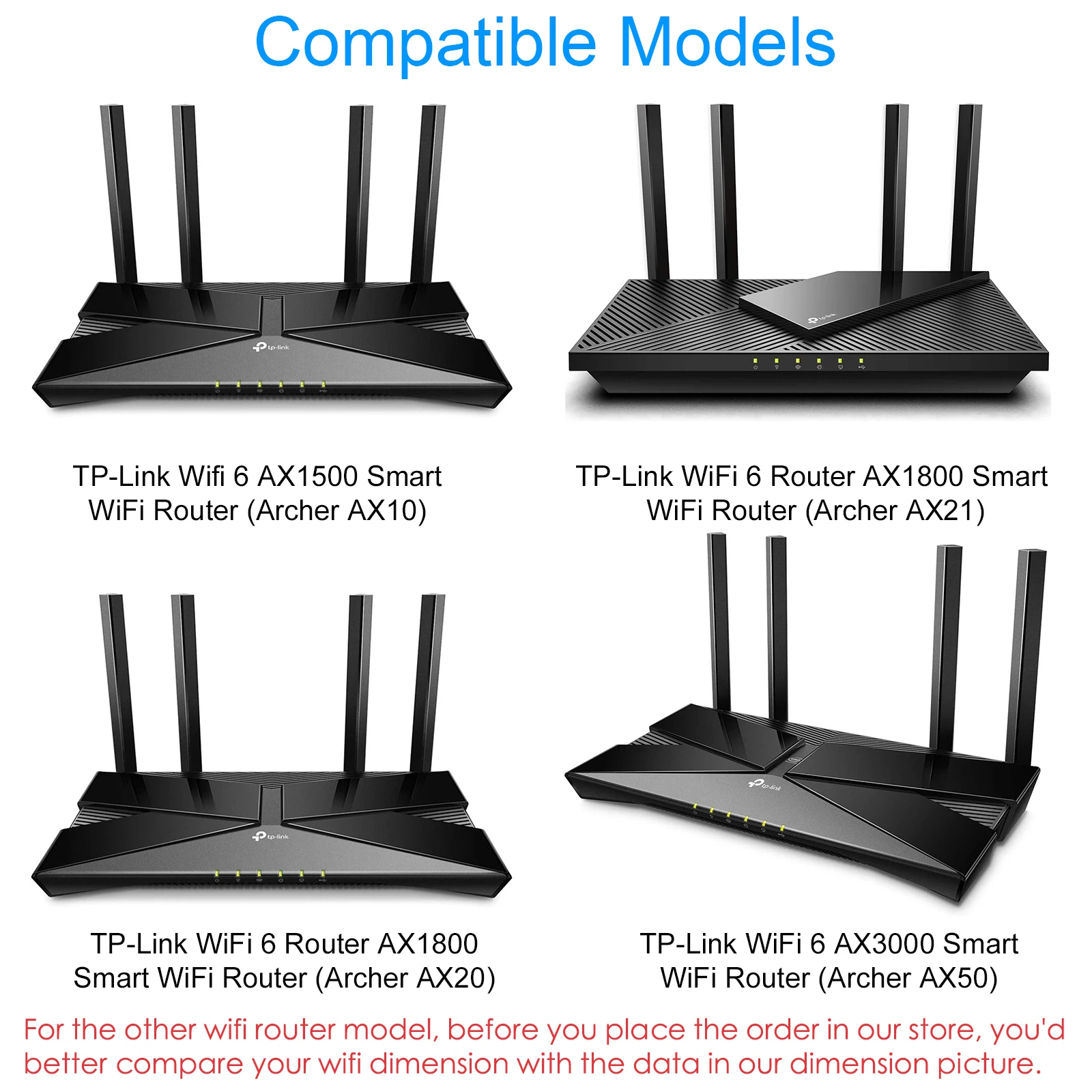 Universal do Cabo da Montagem da Parede da Prateleira do Roteador de Wifi para Tp-link Gerenciamento Wifi para Tp-link Ax1500 - Ax1800 Ax3000 Asus Netgear Roteador Wi-fi de - Image 4