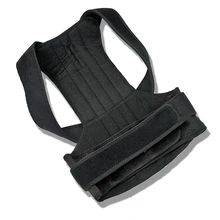 Корректор осанки для спины, поясницы, поддержки плеч, спины, бандаж, пояс для облегчения боли в шее, неопреновый ремень, облегчающий боль, регулируемый стальной ремень