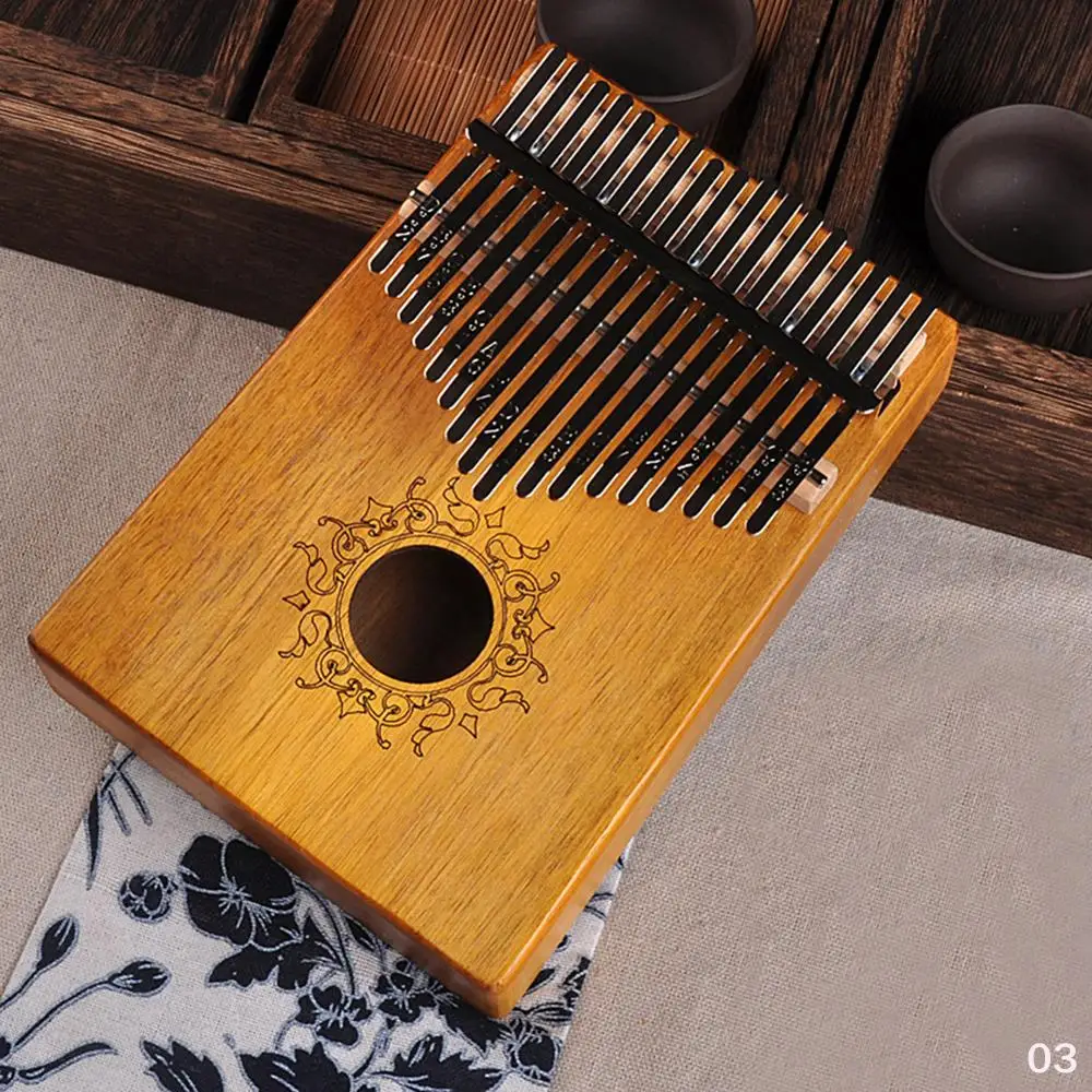 17 клавиш Kalimba игрушечное пианино Африке Инструмент Корпус из красного дерева музыкальный инструмент