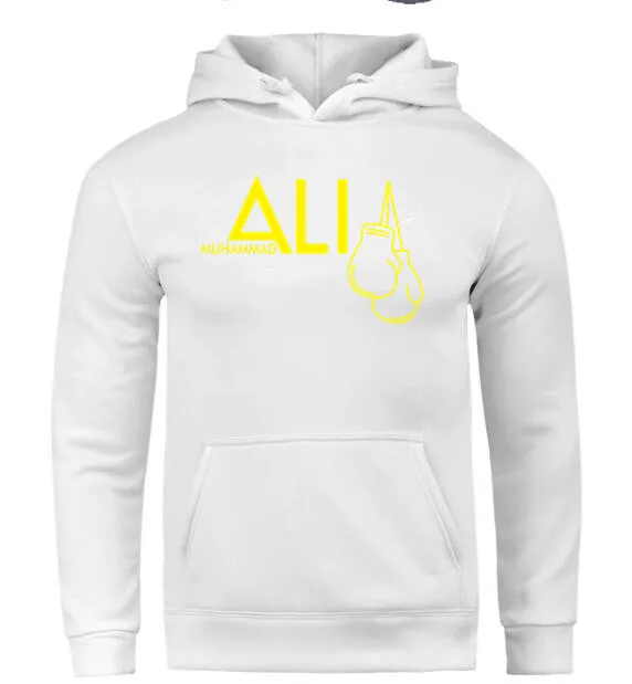 Толстовка с капюшоном Muhammad Ali Cassius Clay Crewneck The Greatest Boxings Legend разных цветов