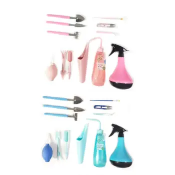

12 Pcs Mini Hand Garden Planting Transplanting Hand Tools Succulent Miniature Gardening Tool Set Household Accessory