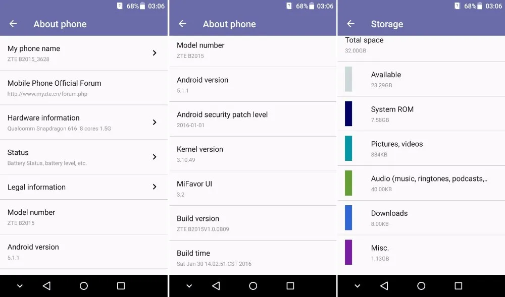 Смартфон zte Axon Mini Snapdragon 616 Android 5,1 5," ips 1920X1080 3 ГБ ОЗУ 32 Гб ПЗУ 13,0 МП отпечаток пальца B7