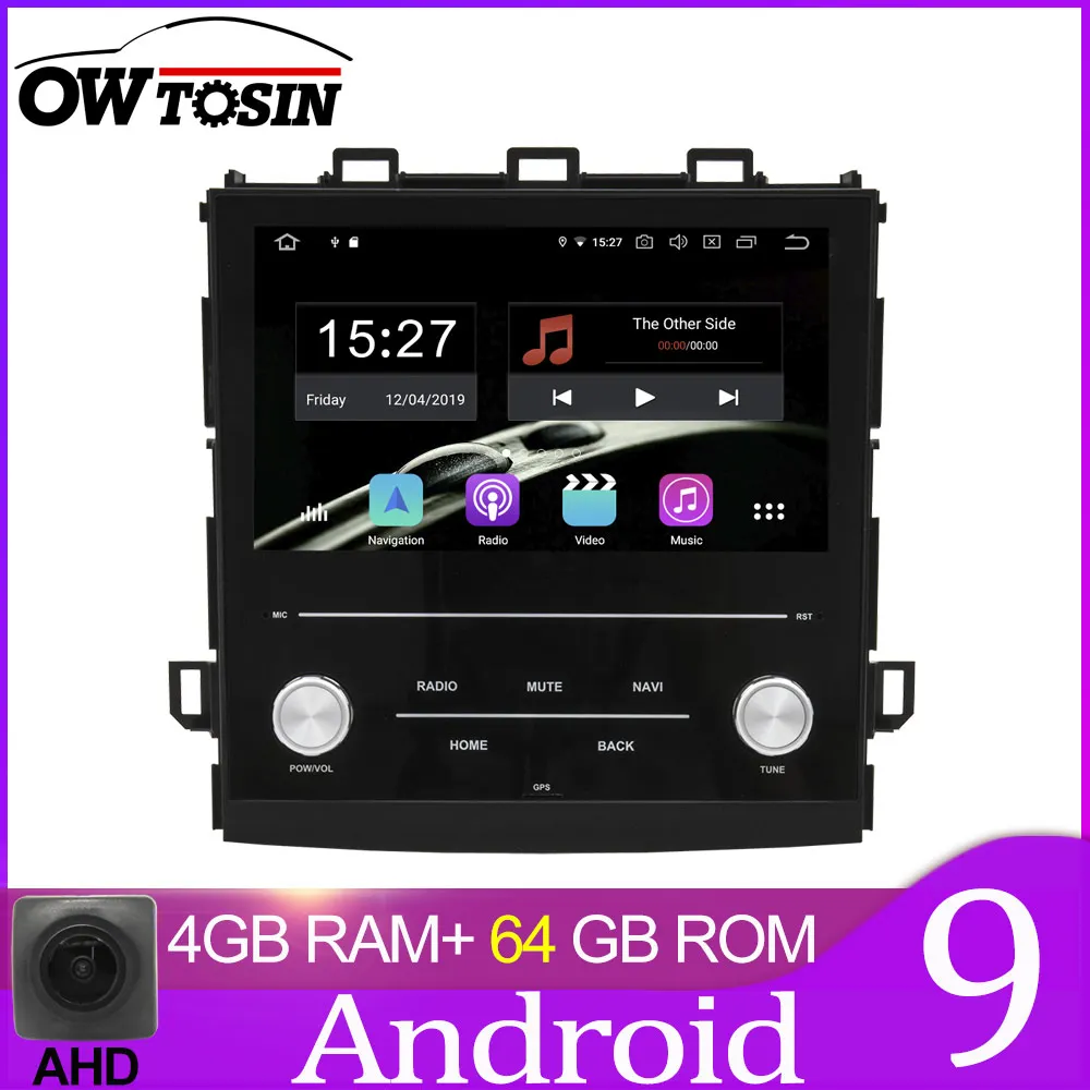 64GB unit only Owtosin Octa Core Android 9,0 автомобиля радио мультимедиа для Subaru Impreza XV автомобиля gps навигации видео плеер - Цвет: 64GB unit only