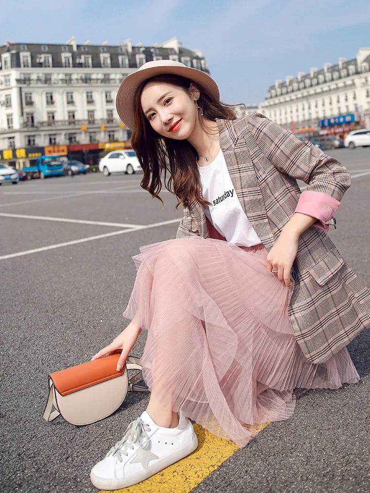 1 Vrouwen jas mode elegante dames Пионер Куртка Новая повседневная wilde lente en herfst vrouwen grote maat jas pak петух - Цвет: 1