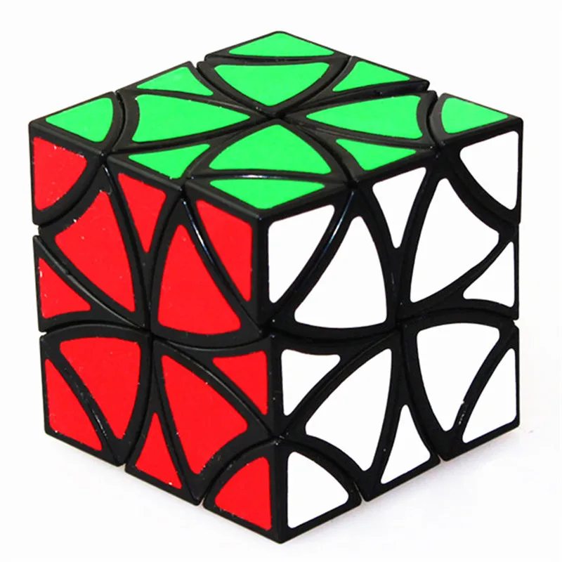LanLan Бабочка лепесток дуговой вертолет 3x3x3 Специальная форма волшебный куб безопасный ABS ультра-Гладкий 3x3 скоростной Головоломка Куб детские игрушки подарок