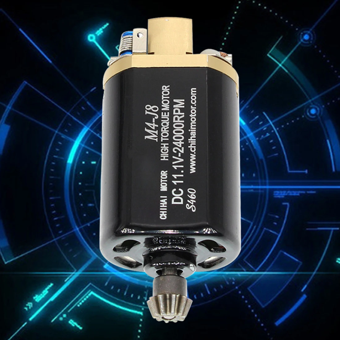Chihai S460 J8 средняя скорость высокий крутящий момент двигатель с 11,1 V-24000 rpm зубцы двигателя для JM Gen.8 M4A1