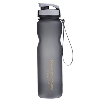 

KANGZHIYUAN 1000ML Sport Water Bottle Drinking Water For Bottles My Water Tea Infuser Cup Scrub Portable Space Bike Cycling Shak