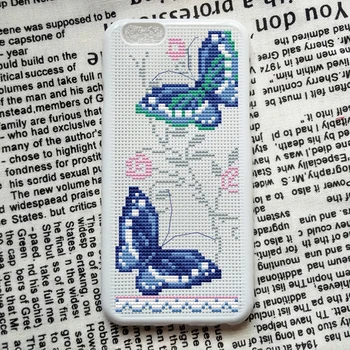 

SJK017 Mobil Phone Cover Cellphone Shell iphone 6/6sp/7plus Craft Cross Stitch Needlework Embroidery Counted Cross-Stitching Kit