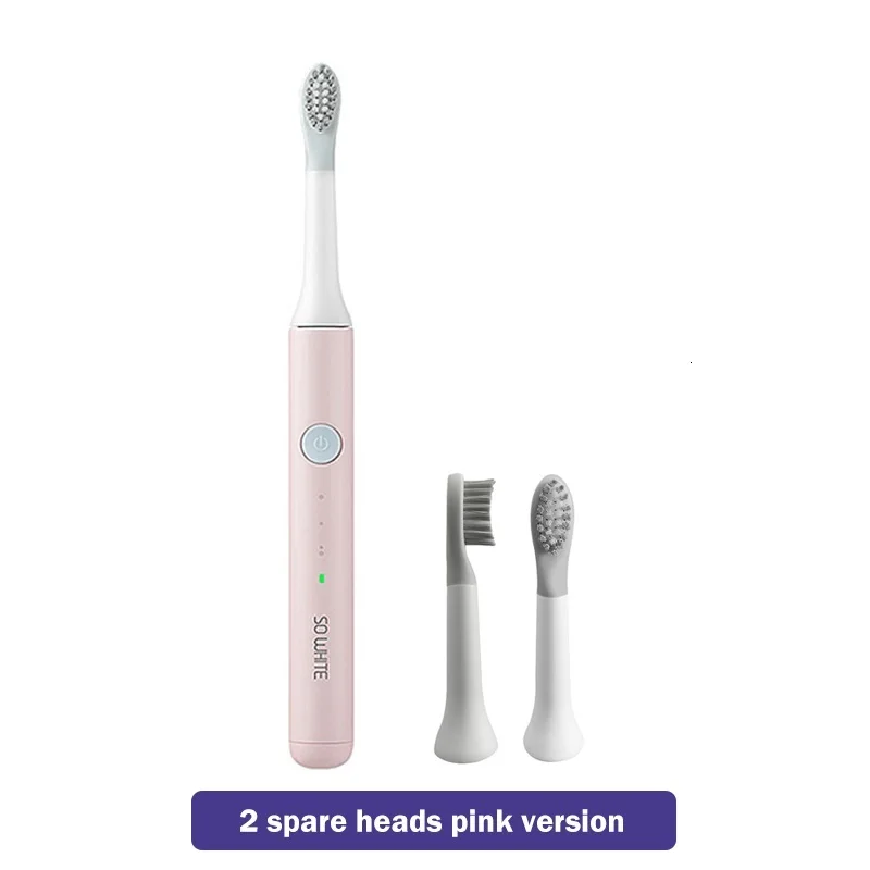 EX3 pink 2heads Xiaomi Sucasso белая Ex3 звуковая электрическая зубная щетка для миллиметра Mijia автоматическая зубная щетка ing Водонепроницаемая ультразвуковая - Цвет: EX3 pink 2heads