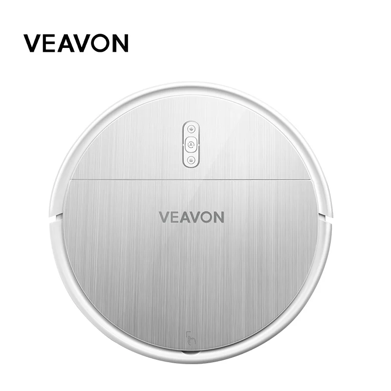 

VEAVON V2001 Robot Vacuum-Control by App and Remoter, 600ml Dust Capacity, 1300Pa Suction, Good for Pet Hair, Self-Charging