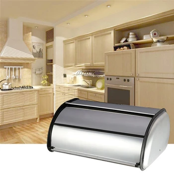 

Stainless Steel Bread Box Seasoning Storage Box Kitchen Seasoning Storage Jar Pepper Cumin Storage Box