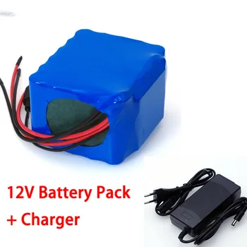 

VariCore 12V 11.1V 20000mAh 18650 lithium battery PCB for miners + 12.6V 3A charger discharge 50A 600W xenon lamp battery