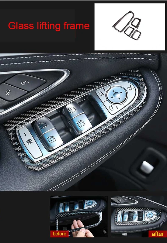 Подъемная рама из углеродного волокна для Benz GLC 2015-2019 4 шт. | Автомобили и мотоциклы