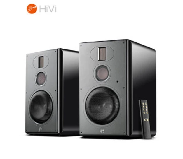 Hivi H6 computer desktop multimedia audio 2.0 three-way high fidelity wifi bookshelf active speaker
