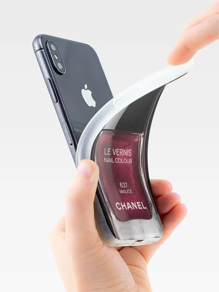 Лак для ногтей Nai чехол для телефона для iphone X XS чехол для MAX XR для iphone 8 7 6 6S Plus Мягкий силиконовый прозрачный