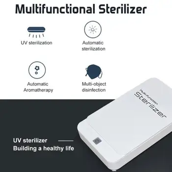 

Multifunctional Sterilizer UV Box for Mobile Phone Cosmetic Earphone Masks Disinfection For N95/N94/KN94 Masks