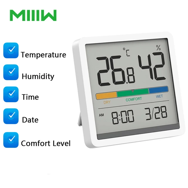 Digital Temperature Clock Baby  Baby Room Temperature Monitor - Temperature  Humidity - Aliexpress