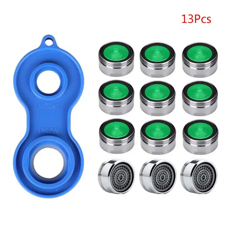 

1 Set Water Saving Faucet Aerator with Wrench Regulator Filter for Bathroom Kitchen Faucet Accessories